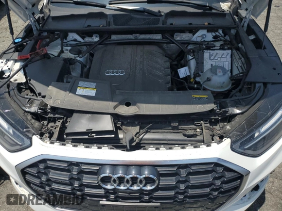 2023 Audi Q5 S line Premium Plus with VIN WA1EAAFY5P2062766, listed as a Copart auction lot 60162975 with 35,886 mi miles and Salvage title. Bid and sale history available at DreamBid. Image 12.