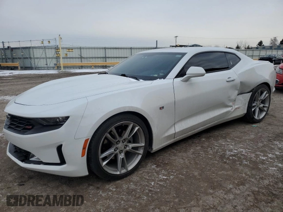 2020 Chevrolet Camaro 1LT with VIN 1G1FB1RXXL0115261, listed as a Copart auction lot 87743405 with 44,121 mi miles and Salvage Title. Bid and sale history available at DreamBid. Image 1.