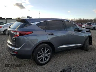 2021 Acura RDX w/Technology Package with VIN 5J8TC2H5XML031732, listed as a Copart auction lot 82931324 with 21,656 mi miles and Salvage Title. Bid and sale history available at carsss.com. Image 3.