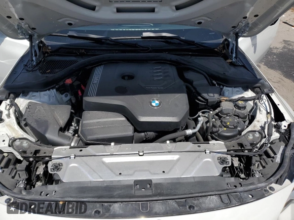 2022 BMW 2 Series 230i with VIN 3MW23CM07N8C54729, listed as a Copart auction lot 61534375 with 40,151 mi miles and Salvage title. Bid and sale history available at DreamBid. Image 11.