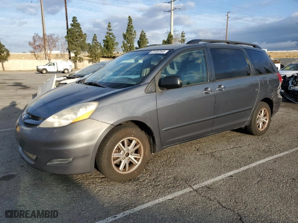 2007 Toyota Sienna CE with VIN 5TDZK23C97S081316, listed as a Copart auction lot 51082585 with 143,092 mi miles and Salvage Title. Bid and sale history available at carsss.com. Image 1.