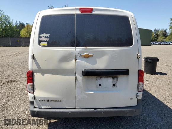 2015 Chevrolet City Express Cargo LT with VIN 3N63M0ZN6FK721390, listed as a Copart auction lot 55310355 with 405,581 mi miles and Clean Title. Bid and sale history available at DreamBid. Image 6.