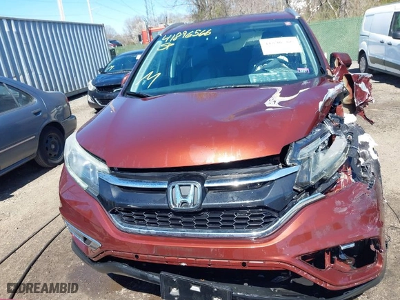 2016 Honda CR-V EX-L with VIN 2HKRM4H7XGH609274, listed as a IAAI auction lot 41896566 with 88,961 mi miles. Bid and sale history available at carsss.com. Image 12.