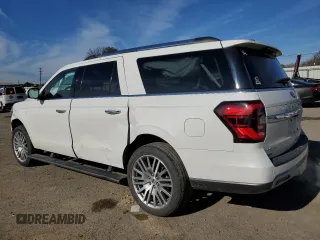 2022 Ford Expedition Max Limited с VIN 1FMJK1KT1NEA61732, выставлен на аукционе Copart как лот 88970155 с пробегом 55 771 миль миль и Списание • Salvage title. История ставок и продаж доступна на DreamBid. Изображение 2.