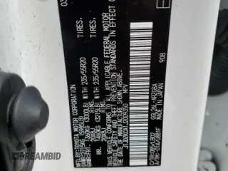 2018 Lexus RX 350L Premium with VIN JTJDZKCA1J2009350, listed as a Copart auction lot 52757225 with Not provided miles and Non repairable. Bid and sale history available at DreamBid. Image 13.