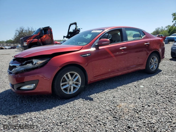 2012 Kia Optima LX with VIN 5XXGM4A72CG074898, listed as a Copart auction lot 52913115 with 142,705 mi miles and Salvage Title. Bid and sale history available at carsss.com. Image 1.