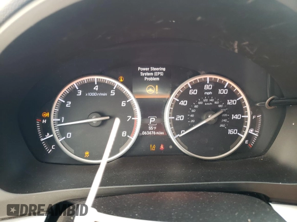 2022 Acura ILX Premium with VIN 19UDE2F71NA003043, listed as a Copart auction lot 45857985 with 63,476 mi miles and Salvage Title. Bid and sale history available at DreamBid. Image 9.