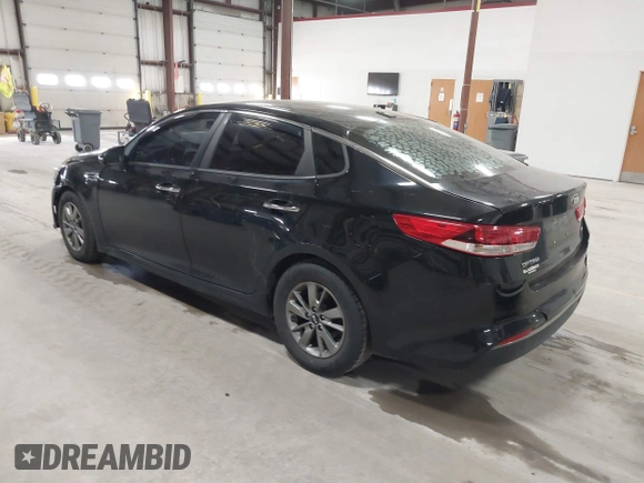 2016 Kia Optima LX Turbo with VIN 5XXGT4L16GG013751, listed as a IAAI auction lot 41843481 with 163,969 mi miles. Bid and sale history available at carsss.com. Image 3.