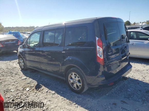 2015 Ford Transit Connect XLT with VIN NM0GS9F79F1174795, listed as a Copart auction lot 76515644 with 191,541 mi miles and Salvage title. Bid and sale history available at DreamBid. Image 2.