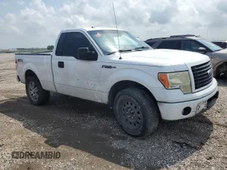 2014 Ford F-150 XL with VIN 1FTMF1CM5EKF53369, listed as a Copart auction lot 54539695 with 199,166 mi miles and Salvage title. Bid and sale history available at DreamBid. Image 4.