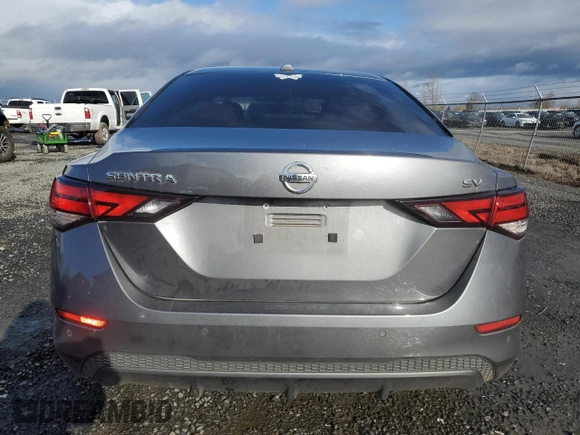 2021 Nissan Sentra SV with VIN 3N1AB8CV0MY312743, listed as a Copart auction lot 44067945 with 60,432 mi miles and Salvage Title. Bid and sale history available at DreamBid. Image 6.