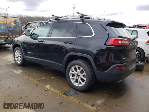 2018 Jeep Cherokee Latitude Plus with VIN 1C4PJMLX2JD505432, listed as a Copart auction lot 84936204 with 102,287 mi miles and Salvage title. Bid and sale history available at DreamBid. Image 2.