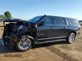 2022 GMC Yukon XL SLT with VIN 1GKS2GKD3NR189584, listed as a Copart auction lot 72789014 with 95,287 mi miles and Salvage Title. Bid and sale history available at carsss.com. Image 1.