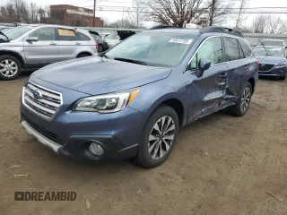 2017 Subaru Outback Limited z VIN 4S4BSANC8H3372624, wystawiony jako Copart lot #50614195 z przebiegiem 42 387 mil mil oraz Szkoda całkowita • Salvage title. Historia ofert i sprzedaży dostępna na DreamBid. Obrazek 1.
