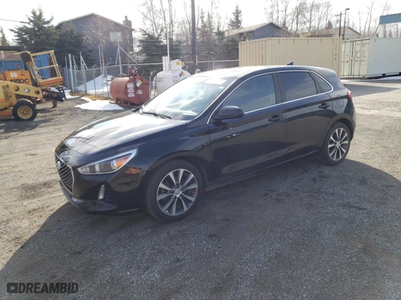 2018 Hyundai Elantra GT with VIN KMHH35LEXJU028960, listed as a Copart auction lot 53486735 with 92,820 mi miles and Clean Title. Bid and sale history available at carsss.com. Image 1.