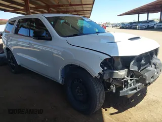 2018 Dodge Durango R/T with VIN 1C4SDHCTXJC494661, listed as a IAAI auction lot 42293501 with 132,697 mi miles and . Bid and sale history available at DreamBid. Image 1.