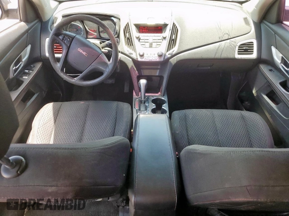 2011 GMC Terrain SLE-1 with VIN 2CTALMEC6B6246751, listed as a Copart auction lot 62126635 with 151,256 mi miles and Salvage title. Bid and sale history available at DreamBid. Image 8.
