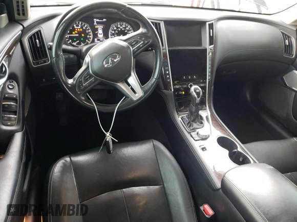 2018 Infiniti Q50 Sport with VIN JN1EV7AP0JM353167, listed as a Copart auction lot 43483145 with 145,115 mi miles and Clean Title. Bid and sale history available at carsss.com. Image 8.