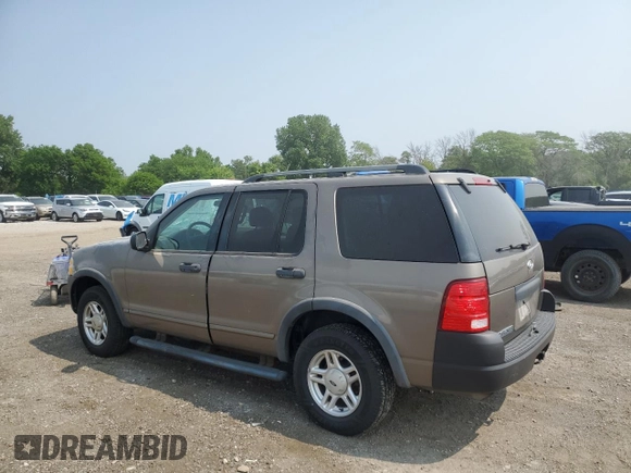 2003 Ford Explorer XLS with VIN 1FMZU62K13UC54502, listed as a Copart auction lot 58988225 with 168,061 mi miles and Salvage title. Bid and sale history available at DreamBid. Image 2.
