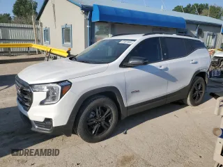 2023 GMC Terrain AT4 with VIN 3GKALYEG0PL145721, listed as a Copart auction lot 57461565 with 41,279 mi miles and Salvage title. Bid and sale history available at DreamBid. Image 1.