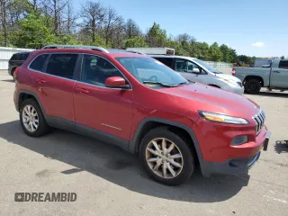 2014 Jeep Cherokee Limited with VIN 1C4PJMDS2EW255140, listed as a Copart auction lot 65969075 with 181,004 mi miles and Clean title. Bid and sale history available at DreamBid. Image 4.