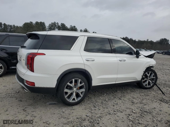 2022 Hyundai Palisade SEL with VIN KM8R3DHEXNU349913, listed as a Copart auction lot 86847684 with 65,153 mi miles and Salvage Title. Bid and sale history available at carsss.com. Image 3.