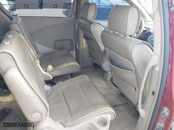 2005 Nissan Quest with VIN 5N1BV28U15N138844, listed as a IAAI auction lot 42005350 with 187,244 mi miles. Bid and sale history available at carsss.com. Image 8.