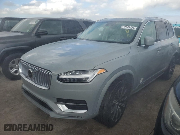 2024 Volvo XC90 Core Bright Theme with VIN YV4L12PK6R1207557, listed as a Copart auction lot 79173454 with 0 mi miles and Non Repairable. Bid and sale history available at carsss.com. Image 1.