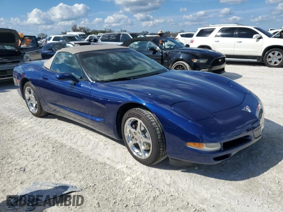2004 Chevrolet Corvette with VIN 1G1YY32G845116751, listed as a Copart auction lot 78047614 with 32,728 mi miles and Salvage Title. Bid and sale history available at carsss.com. Image 4.