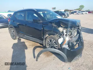 2018 Nissan Kicks S with VIN 3N1CP5CU0JL529749, listed as a IAAI auction lot 42088583 with 94,226 mi miles and . Bid and sale history available at DreamBid. Image 1.