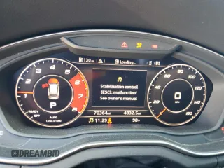 2018 Audi SQ5 with VIN WA1C4BFY9J2036019, listed as a Copart auction lot 71321774 with 70,364 mi miles and Salvage Title. Bid and sale history available at DreamBid. Image 9.
