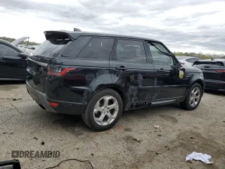 2019 Land Rover Range Rover Sport HSE with VIN SALWR2RV9KA420677, listed as a Copart auction lot 49412085 with 137,840 mi miles and Salvage Title. Bid and sale history available at DreamBid. Image 3.