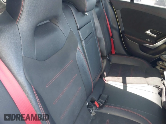 2021 Mercedes-Benz CLA 45 AMG with VIN W1K5J5DB2MN197909, listed as a IAAI auction lot 41889627 with 41,181 mi miles and . Bid and sale history available at DreamBid. Image 8.
