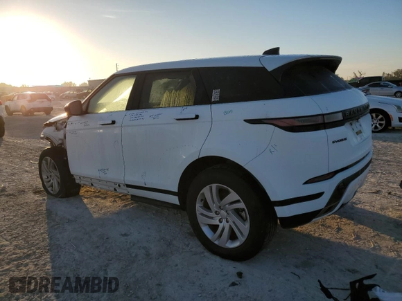 2021 Land Rover Range Rover Evoque R-Dynamic S with VIN SALZT2FX4MH155178, listed as a Copart auction lot 42565075 with 43,468 mi miles and Salvage Title. Bid and sale history available at carsss.com. Image 2.