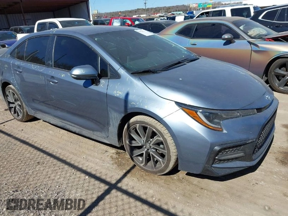 2021 Toyota Corolla SE with VIN JTDS4MCE4MJ060004, listed as a IAAI auction lot 41678974 with 49,424 mi miles and . Bid and sale history available at DreamBid. Image 1.