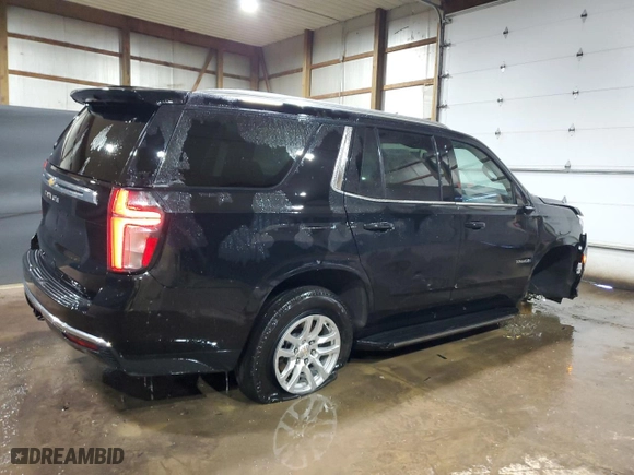 2024 Chevrolet Tahoe LT with VIN 1GNSKNKD5RR242413, listed as a Copart auction lot 88627415 with 26,352 mi miles and Clean Title. Bid and sale history available at carsss.com. Image 3.