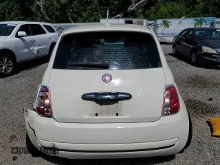 2013 FIAT 500 Pop with VIN 3C3CFFARXDT543669, listed as a Copart auction lot 64360145 with 107,481 mi miles and Salvage title. Bid and sale history available at DreamBid. Image 6.