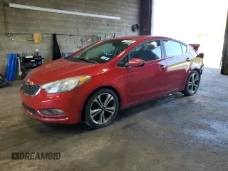 2016 Kia Forte EX z VIN KNAFZ4A87G5614694, wystawiony jako Copart lot #56954905 z przebiegiem 119 984 mil mil oraz Szkoda całkowita • Salvage title. Historia ofert i sprzedaży dostępna na DreamBid. Obrazek 1.