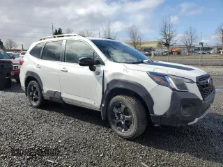 2023 Subaru Forester Wilderness with VIN JF2SKAMC7PH519959, listed as a Copart auction lot 47448375 with 3,070 mi miles and Salvage Title. Bid and sale history available at carsss.com. Image 4.