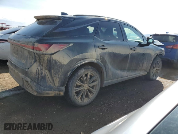 2024 Lexus RX 500h F Sport Performance with VIN 2T2BCMEA6RC013360, listed as a Copart auction lot 51527315 with 28,051 mi miles and Salvage Title. Bid and sale history available at DreamBid. Image 3.