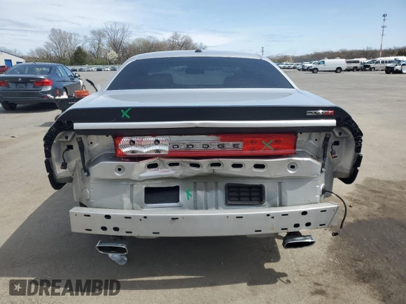 2010 Dodge Challenger SRT-8 with VIN 2B3CJ7DW7AH103481, listed as a Copart auction lot 50550225 with 50,353 mi miles and Salvage title. Bid and sale history available at DreamBid. Image 6.