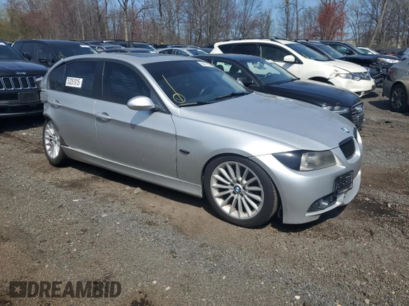 2006 BMW 3 Series 325i with VIN WBAVB13516KR59012, listed as a Copart auction lot 53261015 with 0 mi miles and Salvage Title. Bid and sale history available at carsss.com. Image 4.