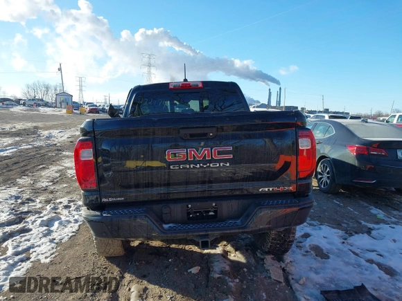2024 GMC Canyon 4WD AT4X with VIN 1GTP6EEK7R1222174, listed as a IAAI auction lot 41377759 with 2,642 mi miles. Bid and sale history available at carsss.com. Image 16.