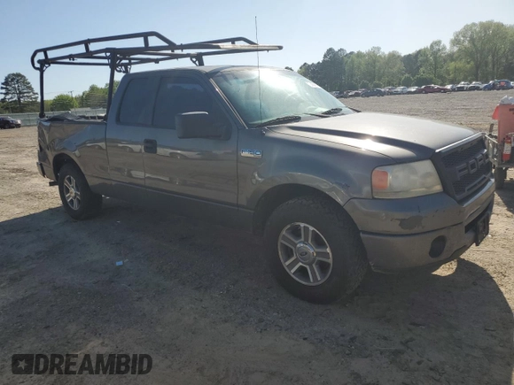 2008 Ford F-150 STX with VIN 1FTRX12W98FB44231, listed as a Copart auction lot 51454675 with 264,162 mi miles and Clean Title. Bid and sale history available at carsss.com. Image 4.