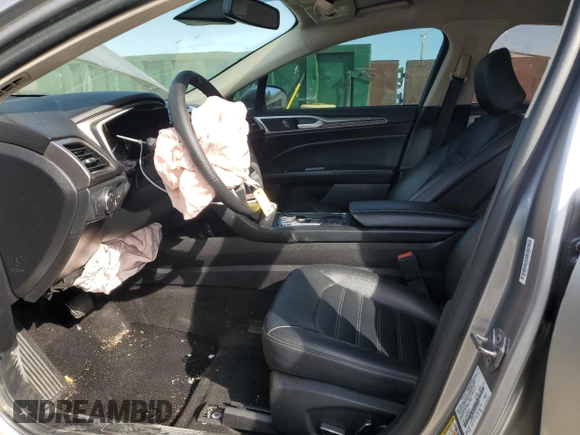 2020 Ford Fusion SEL with VIN 3FA6P0CD9LR130647, listed as a Copart auction lot 50455575 with 94,659 mi miles and Salvage title. Bid and sale history available at DreamBid. Image 7.