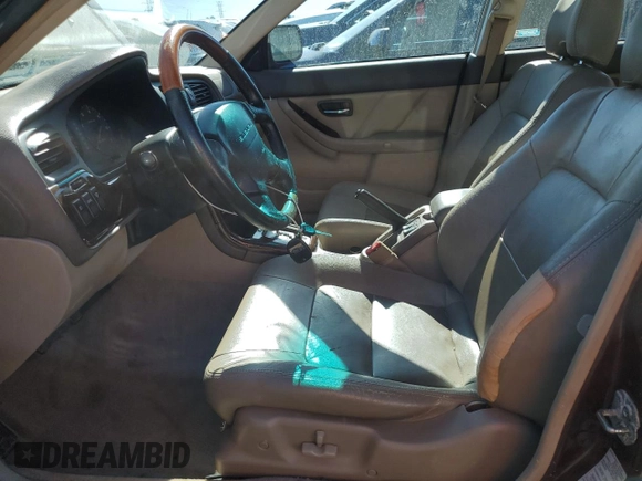2001 Subaru Legacy Outback L.L. Bean with VIN 4S3BH806017637466, listed as a Copart auction lot 47172235 with 205,366 mi miles and Salvage title. Bid and sale history available at DreamBid. Image 7.