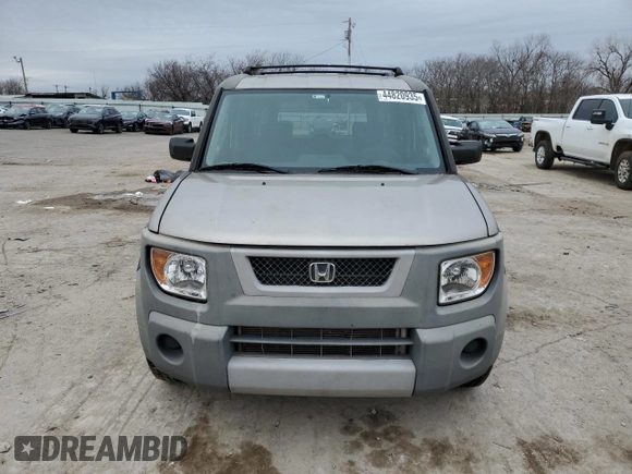 2004 Honda Element EX with VIN 5J6YH18604L013033, listed as a Copart auction lot 44820935 with 160,340 mi miles and Clean Title. Bid and sale history available at DreamBid. Image 5.