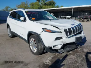 2016 Jeep Cherokee Limited with VIN 1C4PJLDB7GW328998, listed as a IAAI auction lot 40746462 with 78,960 mi miles. Bid and sale history available at carsss.com. Image 1.