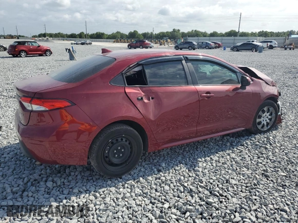 2024 Toyota Corolla LE with VIN 5YFB4MDE2RP157722, listed as a Copart auction lot 51903265 with 29,066 mi miles and Non repairable. Bid and sale history available at DreamBid. Image 3.