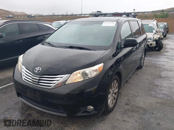 2011 Toyota Sienna XLE AAS with VIN 5TDYK3DC3BS004241, listed as a IAAI auction lot 41732296 with 173,527 mi miles and . Bid and sale history available at DreamBid. Image 2.
